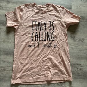 Pink Graphic T-Shirt